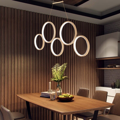 Hanging Dimmable Ring Lamp